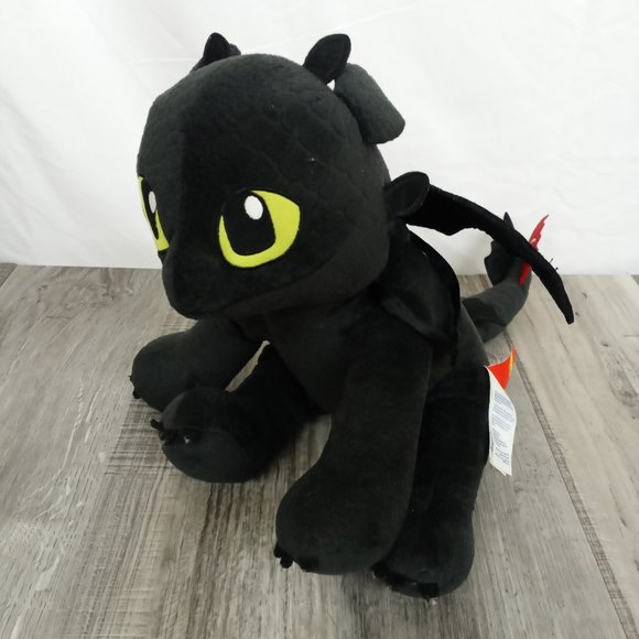 pixar Other How To Train Your Dragon Large Plush Toothless Poshmark